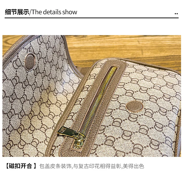 High-End Minimalist Diaper Bag Unique Leisure Satchel Fashionable Messenger Purse for Ladies Vintage Original Leather Commuter