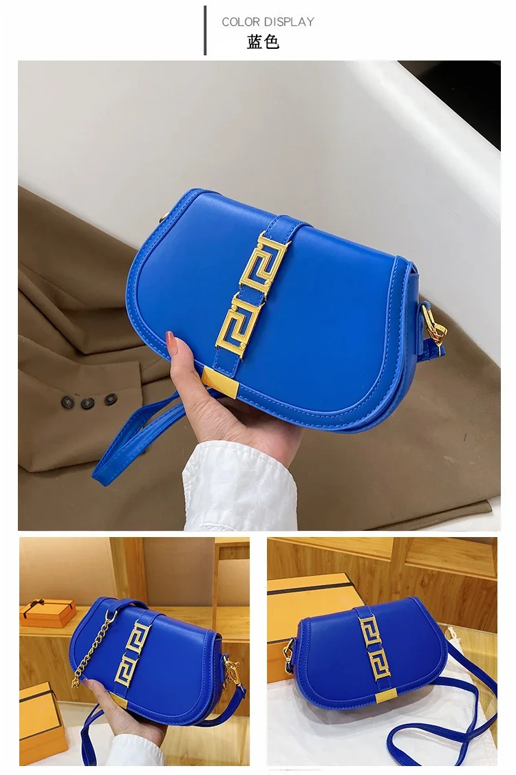 High End Minimalist Trendy Letter Logo Diaper Bag Leather Crossbody Purse For Women Stylish Casual Simple Vintage Tote Bag