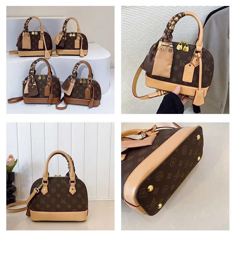 Trendy Vintage Diaper Bag For Women Leather Crossbody Bag Luxury Tote Minimalist Designer Large Capacity Elegant Fashion