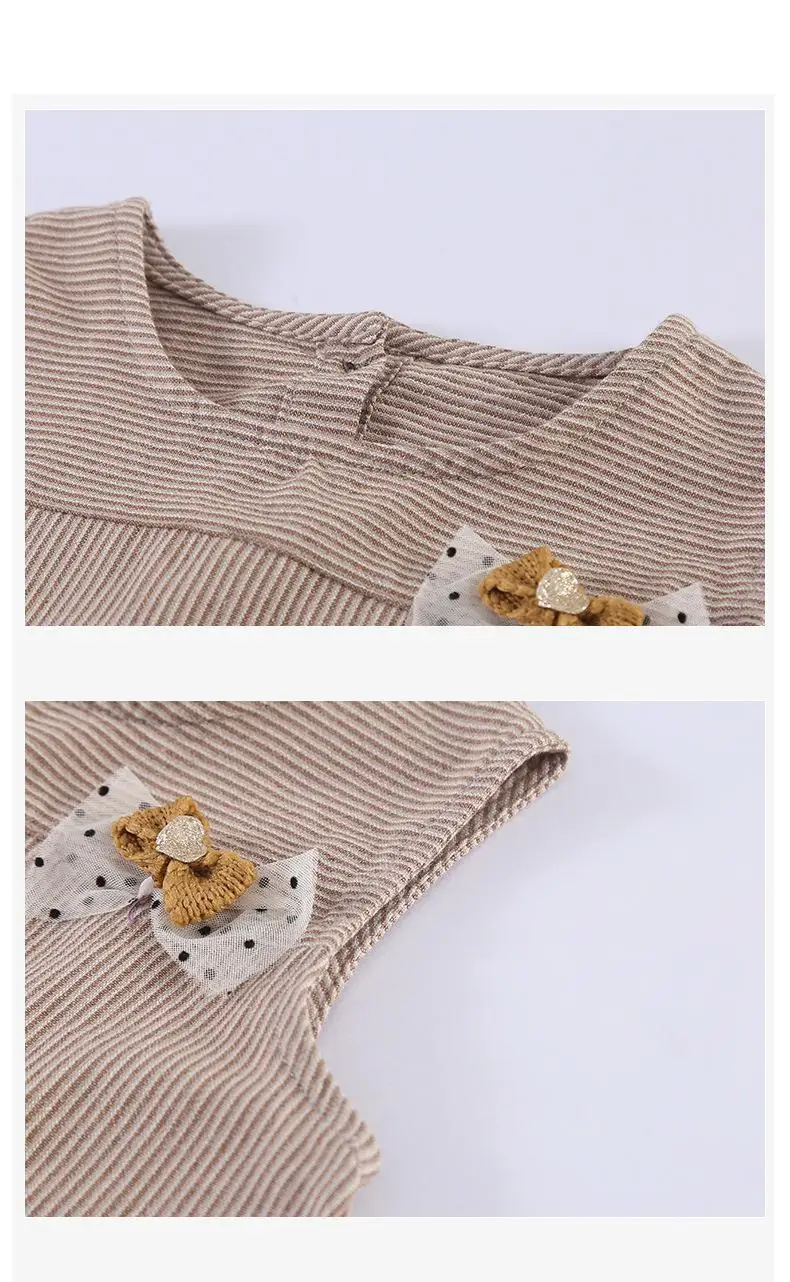 2026 Summer New Children Sleeveless Clothes Set Boys Striped Tops + Shorts 2pcs Suit Girls Vest Dress Brother Sisters Outfit