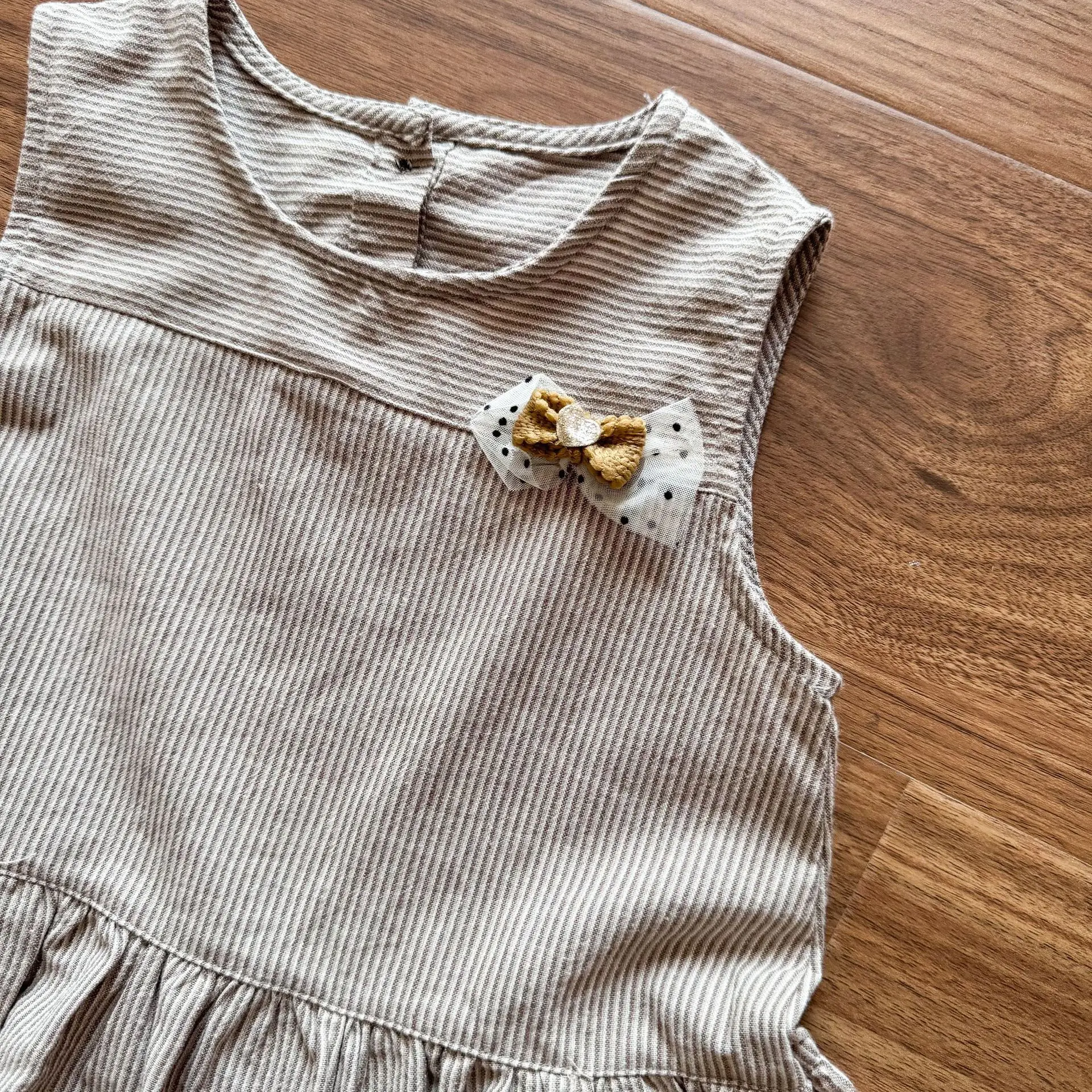 2026 Summer New Children Sleeveless Clothes Set Boys Striped Tops + Shorts 2pcs Suit Girls Vest Dress Brother Sisters Outfit