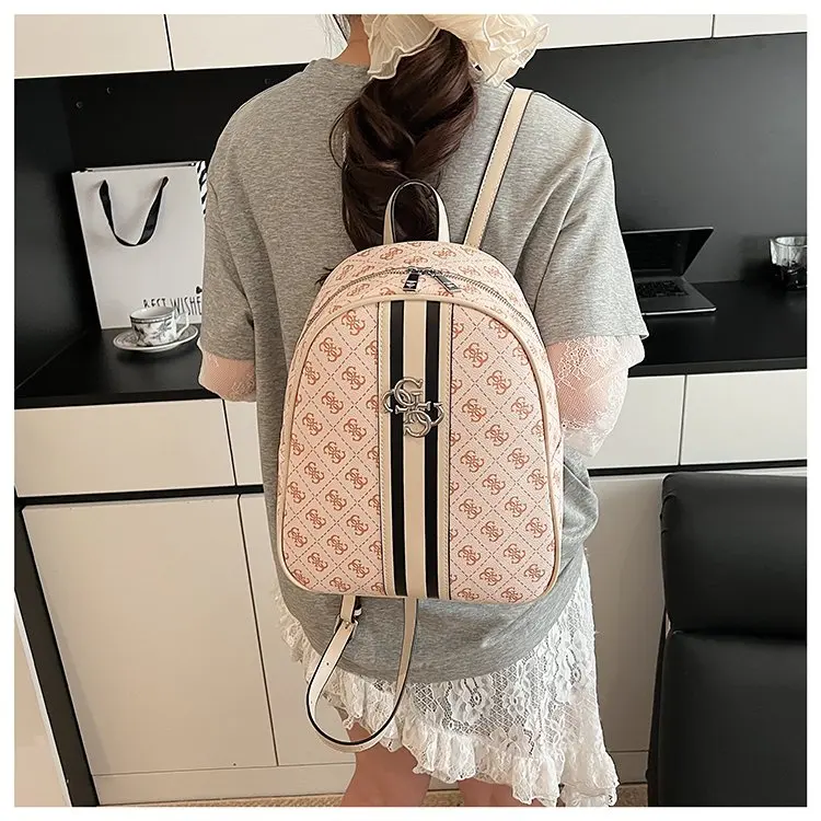 Elegant Solid Color Diaper Bag Ladies Niche Designer Handbag Top Layer Leather Crossbody Shoulder Purse Tote Messenger Bag
