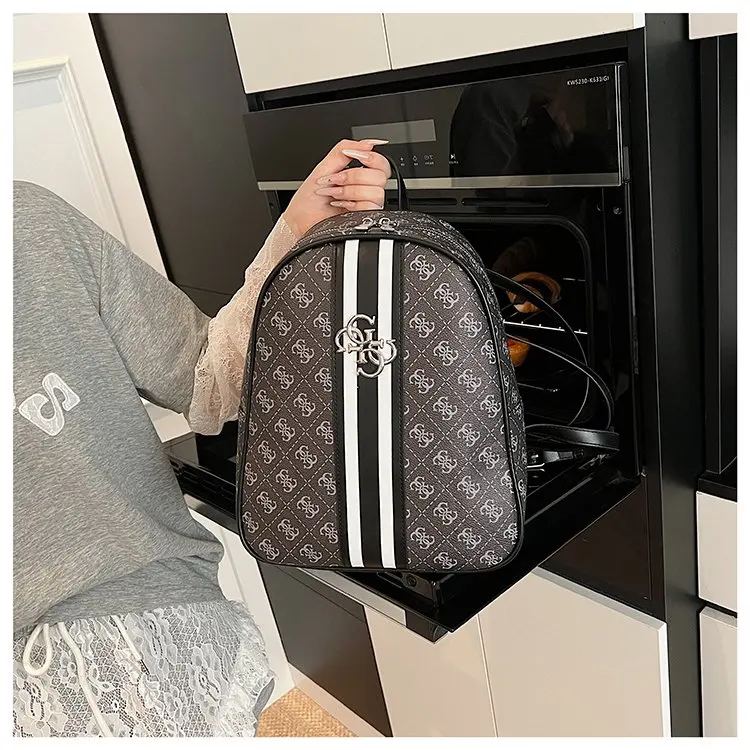 Elegant Solid Color Diaper Bag Ladies Niche Designer Handbag Top Layer Leather Crossbody Shoulder Purse Tote Messenger Bag