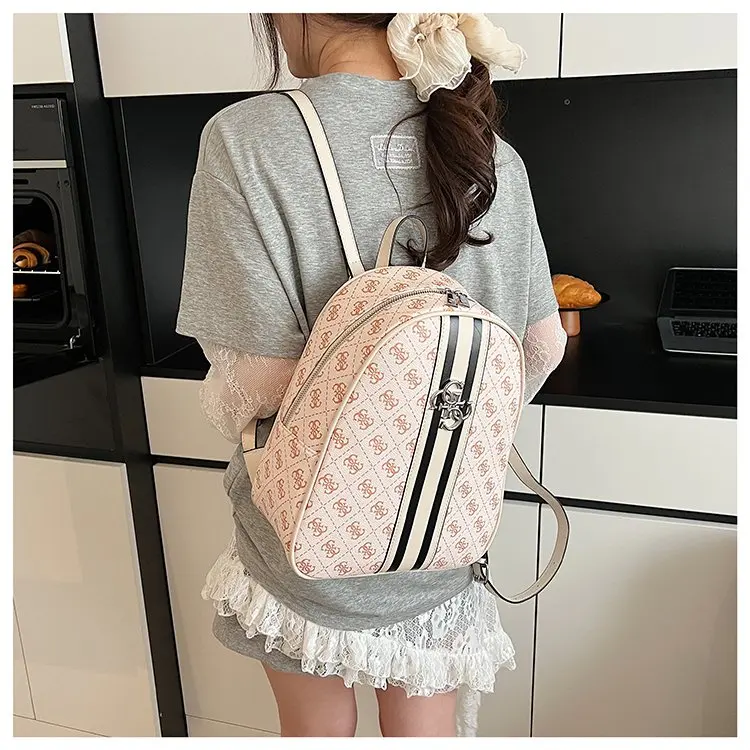 Elegant Solid Color Diaper Bag Ladies Niche Designer Handbag Top Layer Leather Crossbody Shoulder Purse Tote Messenger Bag
