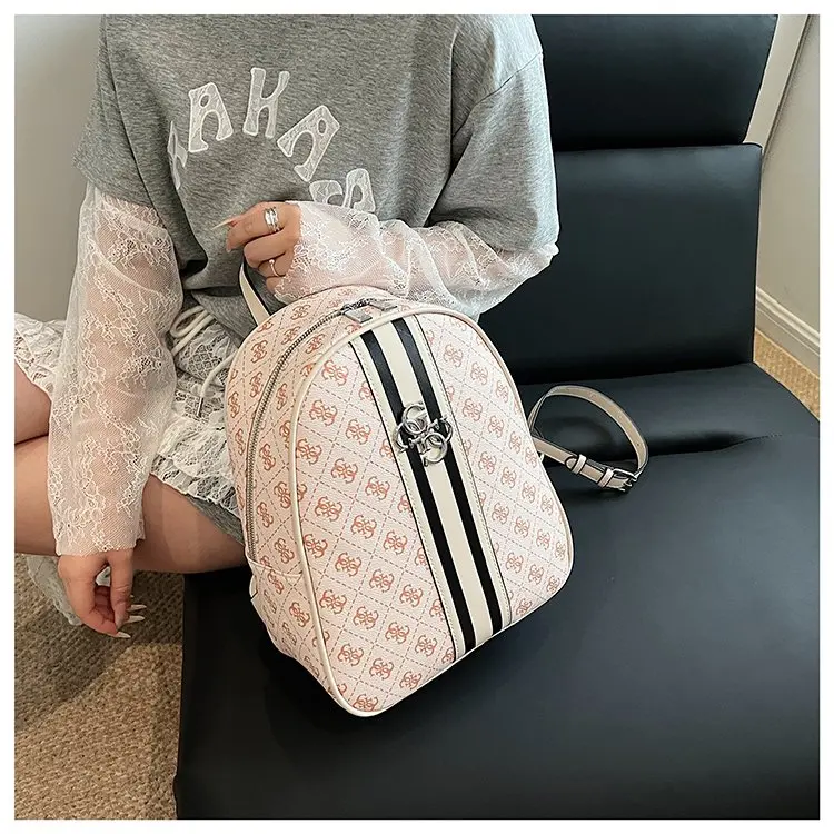 Elegant Solid Color Diaper Bag Ladies Niche Designer Handbag Top Layer Leather Crossbody Shoulder Purse Tote Messenger Bag