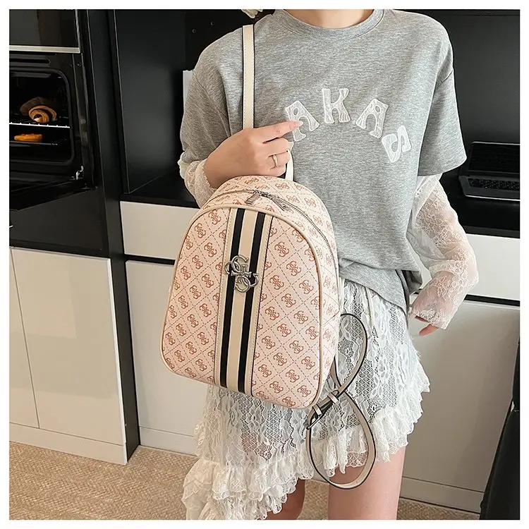 Elegant Solid Color Diaper Bag Ladies Niche Designer Handbag Top Layer Leather Crossbody Shoulder Purse Tote Messenger Bag