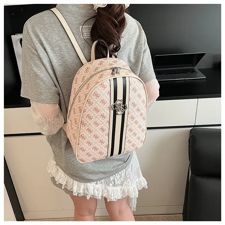 Elegant Solid Color Diaper Bag Ladies Niche Designer Handbag Top Layer Leather Crossbody Shoulder Purse Tote Messenger Bag