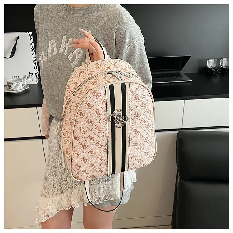 Elegant Solid Color Diaper Bag Ladies Niche Designer Handbag Top Layer Leather Crossbody Shoulder Purse Tote Messenger Bag