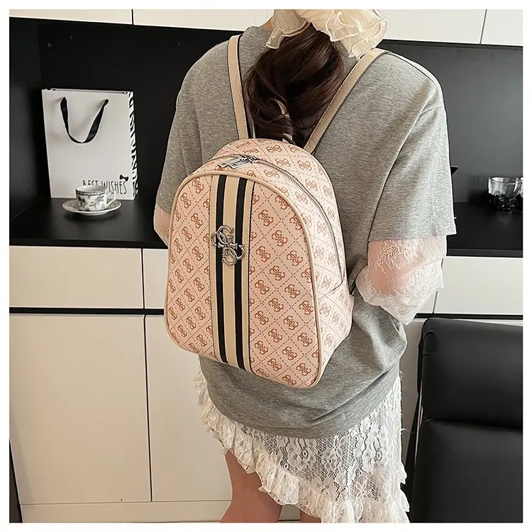 Elegant Solid Color Diaper Bag Ladies Niche Designer Handbag Top Layer Leather Crossbody Shoulder Purse Tote Messenger Bag