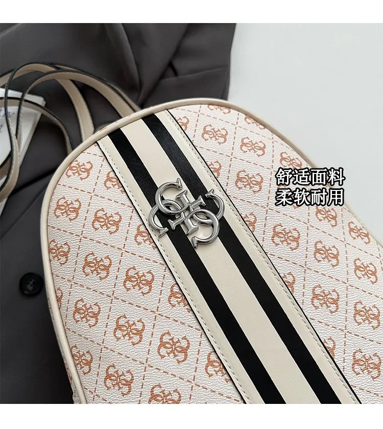Elegant Solid Color Diaper Bag Ladies Niche Designer Handbag Top Layer Leather Crossbody Shoulder Purse Tote Messenger Bag