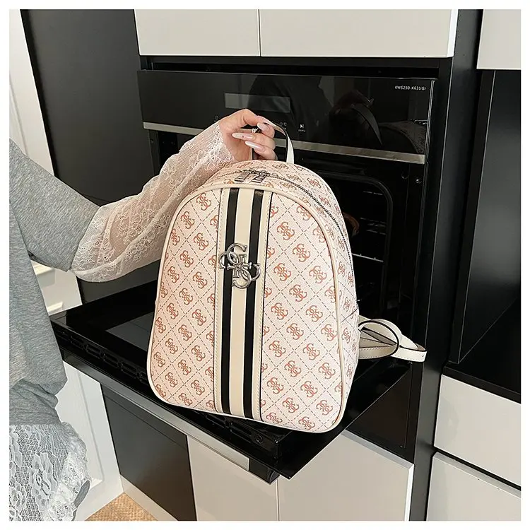 Elegant Solid Color Diaper Bag Ladies Niche Designer Handbag Top Layer Leather Crossbody Shoulder Purse Tote Messenger Bag