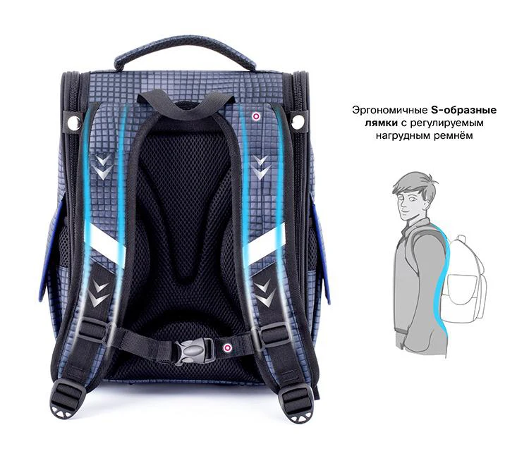 Top-Quality New Cartoon School Backpacks For Boys 1-4 grade Orthopedic Backpack Red Car School Bag Kids Satchel Knapsack Mochila
