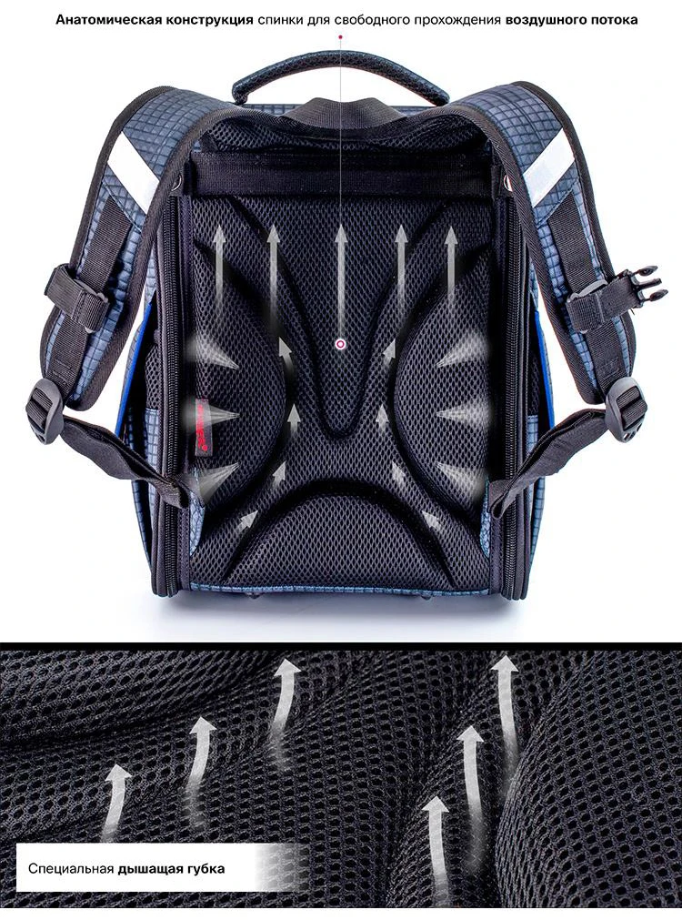 Top-Quality New Cartoon School Backpacks For Boys 1-4 grade Orthopedic Backpack Red Car School Bag Kids Satchel Knapsack Mochila
