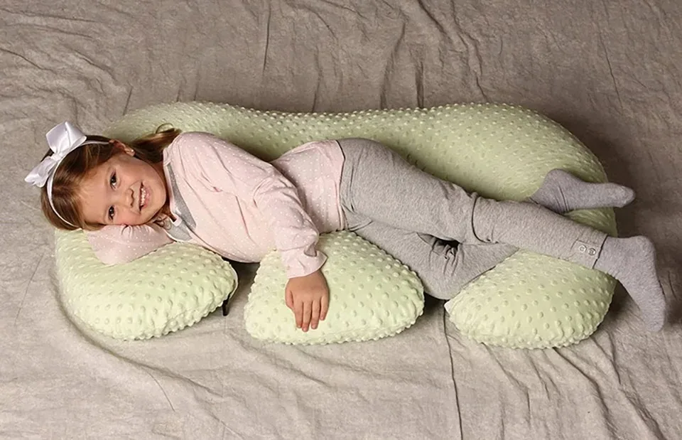 Baby Pillow Bubble Detachable Nursing Pad For Twins Soft Baby Anti-Spitting Milk Cushion Multifunctional Breastfeeding Pillow