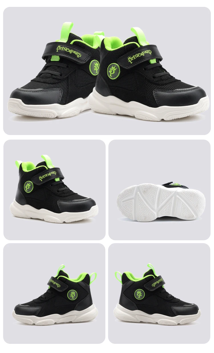Orthopedic Kids Sneakers High Top Ankle Support Anti-skid Soles Casual Shoes for Girls And Boys Club Foot Toe Walking