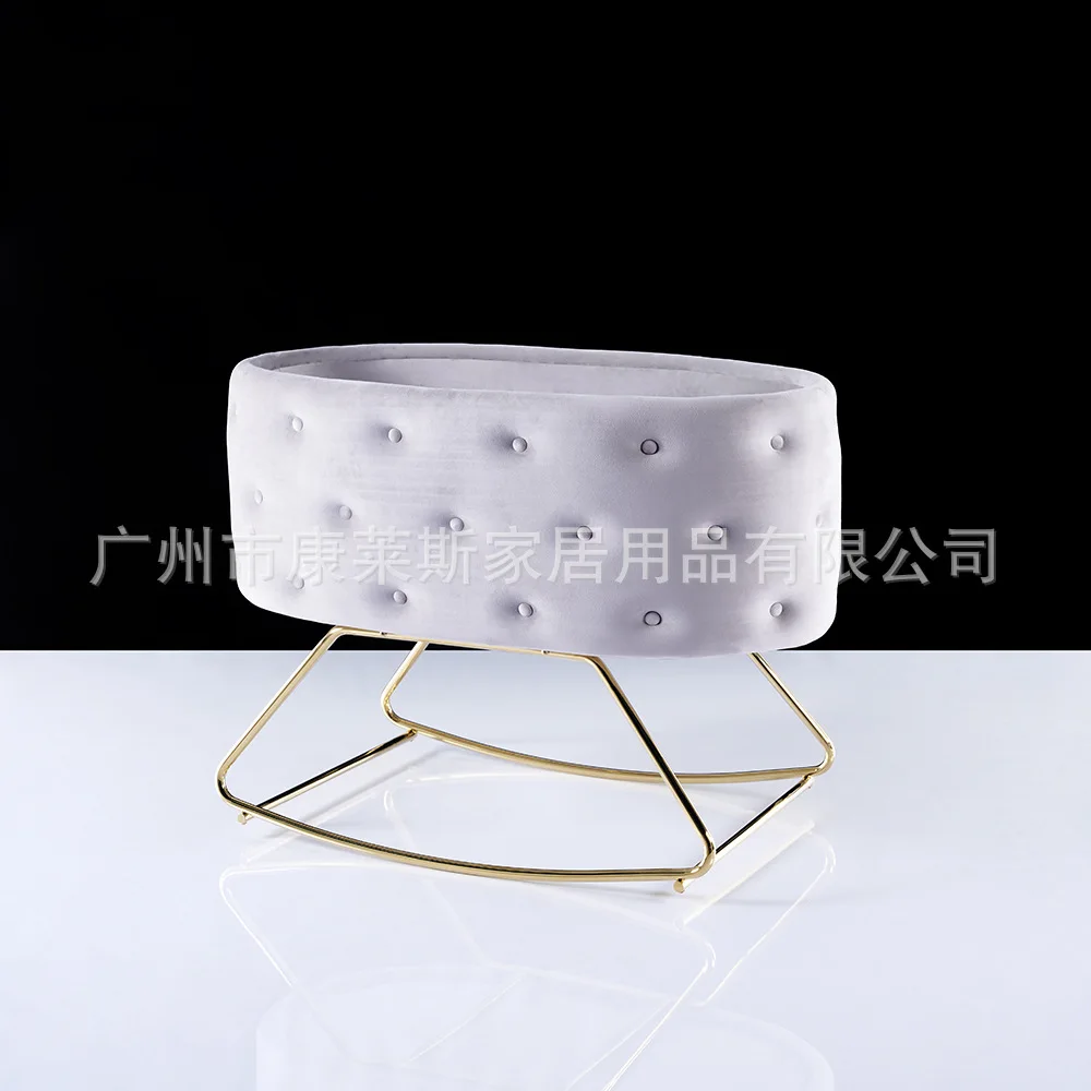 Swing bed Nordic ins style baby cradle rocking chair crib fence sleeping window portable multi-function removable jumpers swings