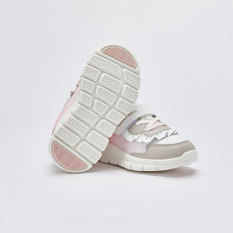 Dave Bella Children's Sports Shoes Pink Kids Sneakers Toddlers Boys Girls Casual Shoes Mesh Breathable Running Shoes DB1248643