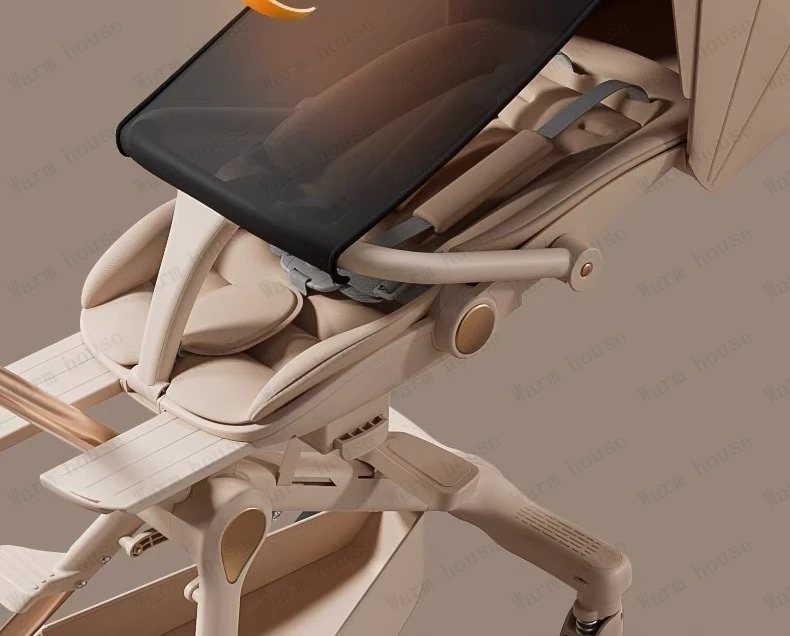 New High-view Lightweight Baby Stroller Adjustable Handlebars Multi-function Baby Stroller Four-wheel Travel Baby Stroller