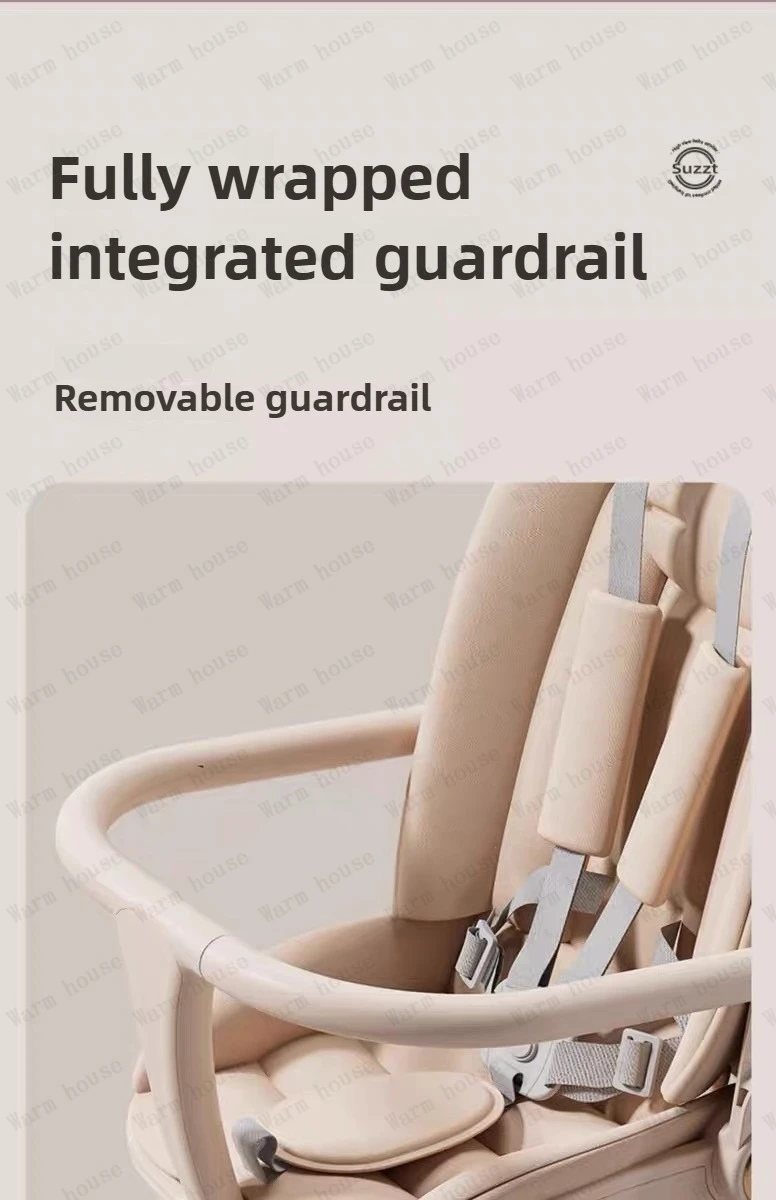New High-view Lightweight Baby Stroller Adjustable Handlebars Multi-function Baby Stroller Four-wheel Travel Baby Stroller