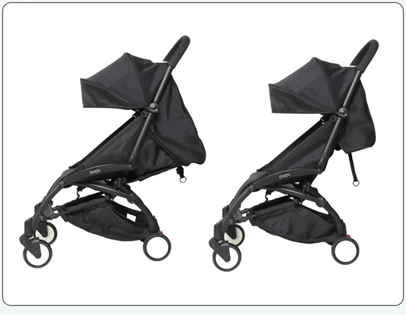 175° 3pcs/Set Stroller Accessories Hood&Mattress&Seat Cushion For YOYO/YOYO2/YOYA Babytime 1:1 Quality Canopy Cover Mattresses