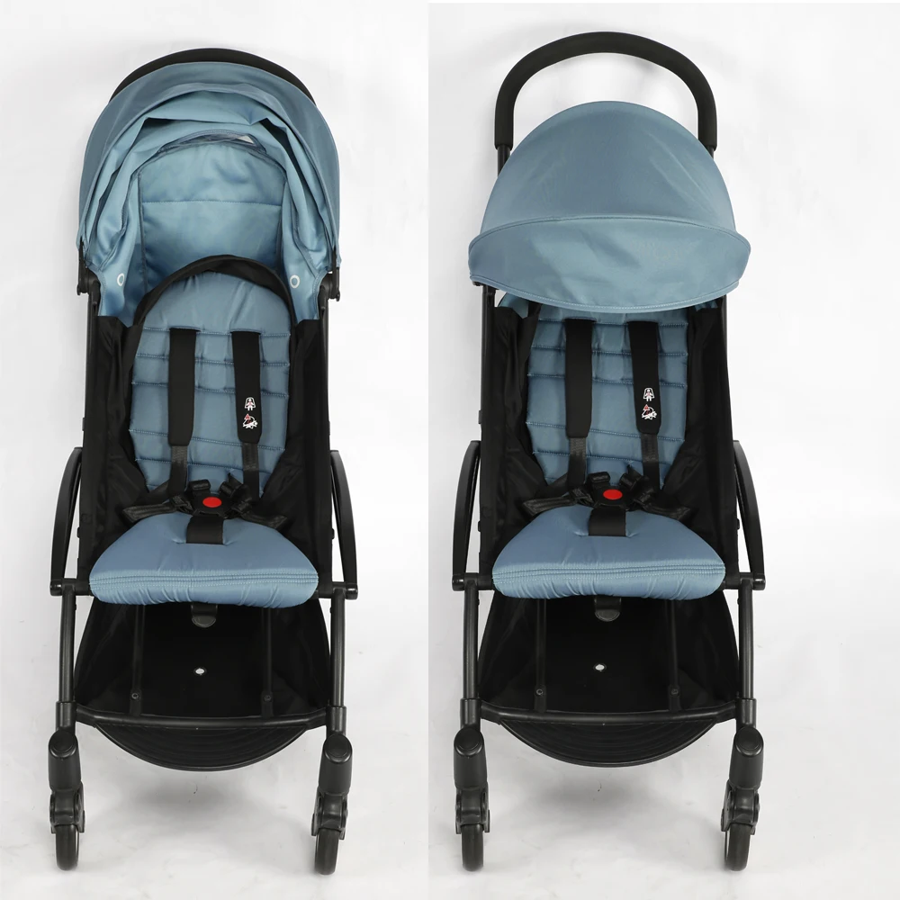 175° 3pcs/Set Stroller Accessories Hood&Mattress&Seat Cushion For YOYO/YOYO2/YOYA Babytime 1:1 Quality Canopy Cover Mattresses