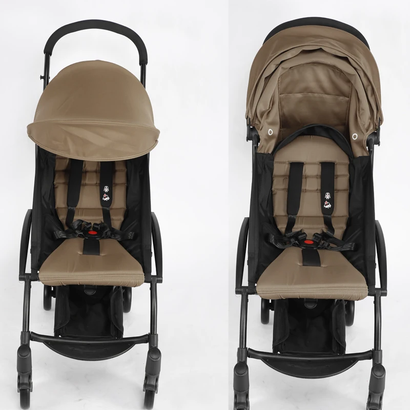 175° 3pcs/Set Stroller Accessories Hood&Mattress&Seat Cushion For YOYO/YOYO2/YOYA Babytime 1:1 Quality Canopy Cover Mattresses