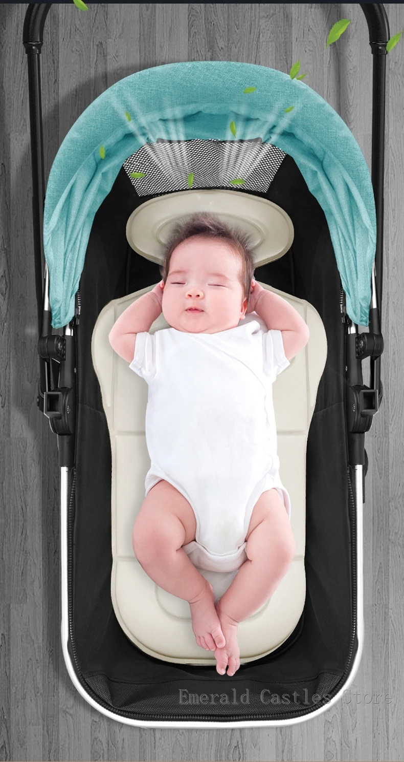 Luxury baby stroller 3 in 1,High landscape strollers,baby car,trolley pram,baby Carriage four wheels,newborn travel Pushchair