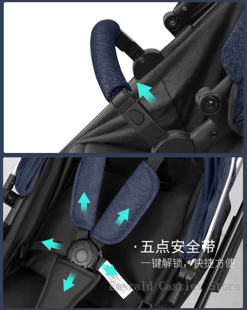 Luxury baby stroller 3 in 1,High landscape strollers,baby car,trolley pram,baby Carriage four wheels,newborn travel Pushchair