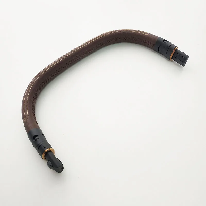 Stroller Armrest For Cybex Mios 2/3 Buggy Bumper Bar Pushchair Safety Fence Handrest With Leather Cover Baby Accessories