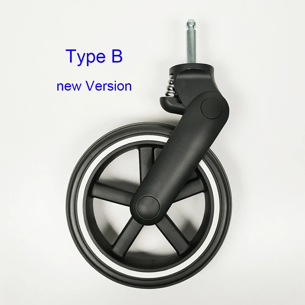 Front Wheel For Cybex Balios S Lux Series Pram 2 Type Version With Different Frame Shape Direct Replacement Stroller Accessories