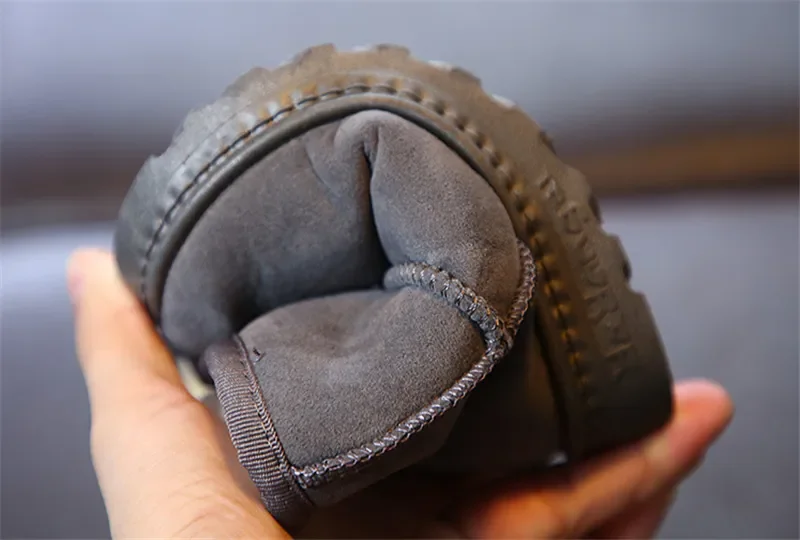 Fashion Children Casual Shoes Girls Boys Cotton Snow Boots Warm Kids Boots Boy Winter Cotton Shoes Sneakers ботинки мартин