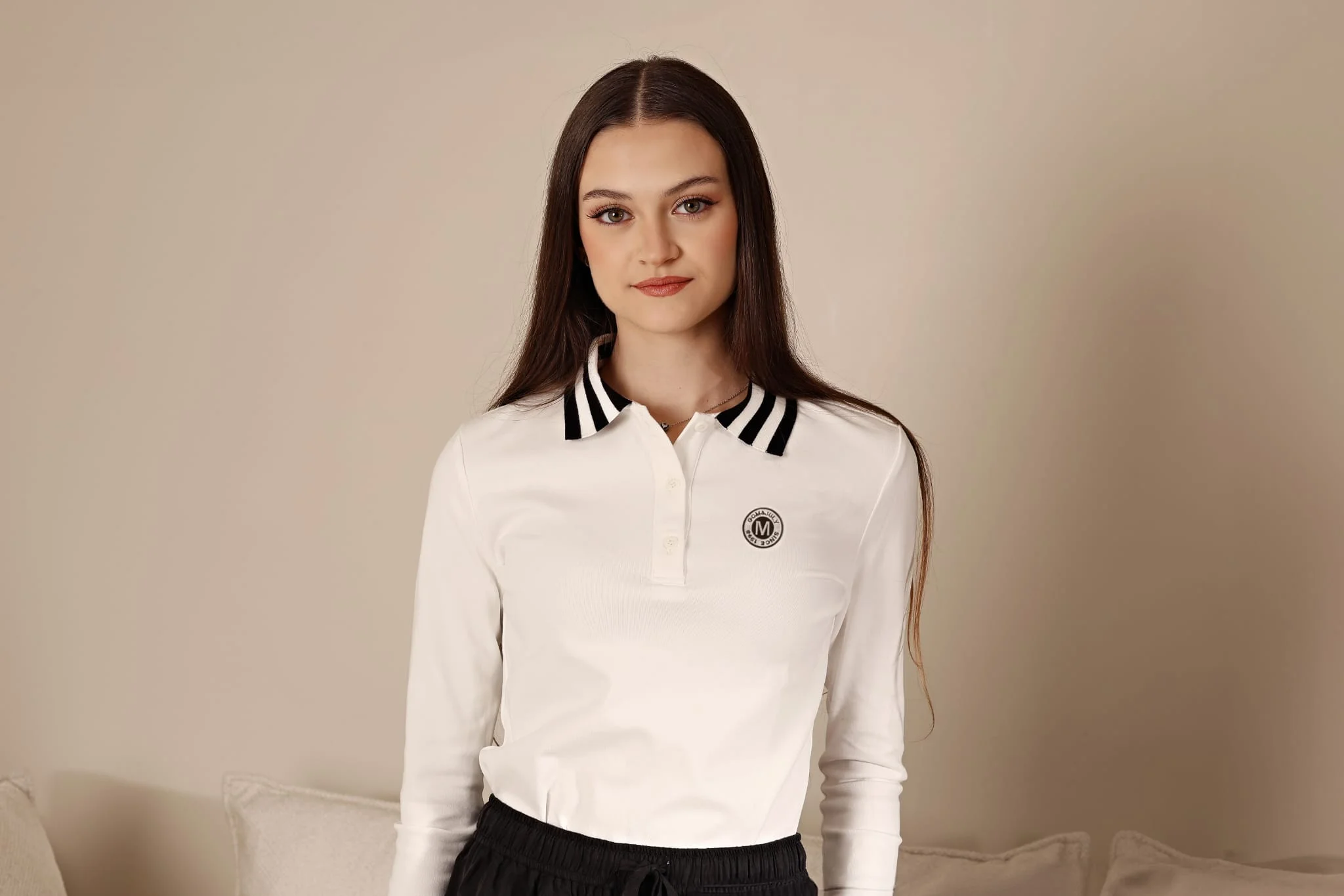 Mali's 2026 SS Women Clothes Elegant Polo Shirts Full Sleeves Boutique Top Fashion Lady Long Skirt High Quality Clothing