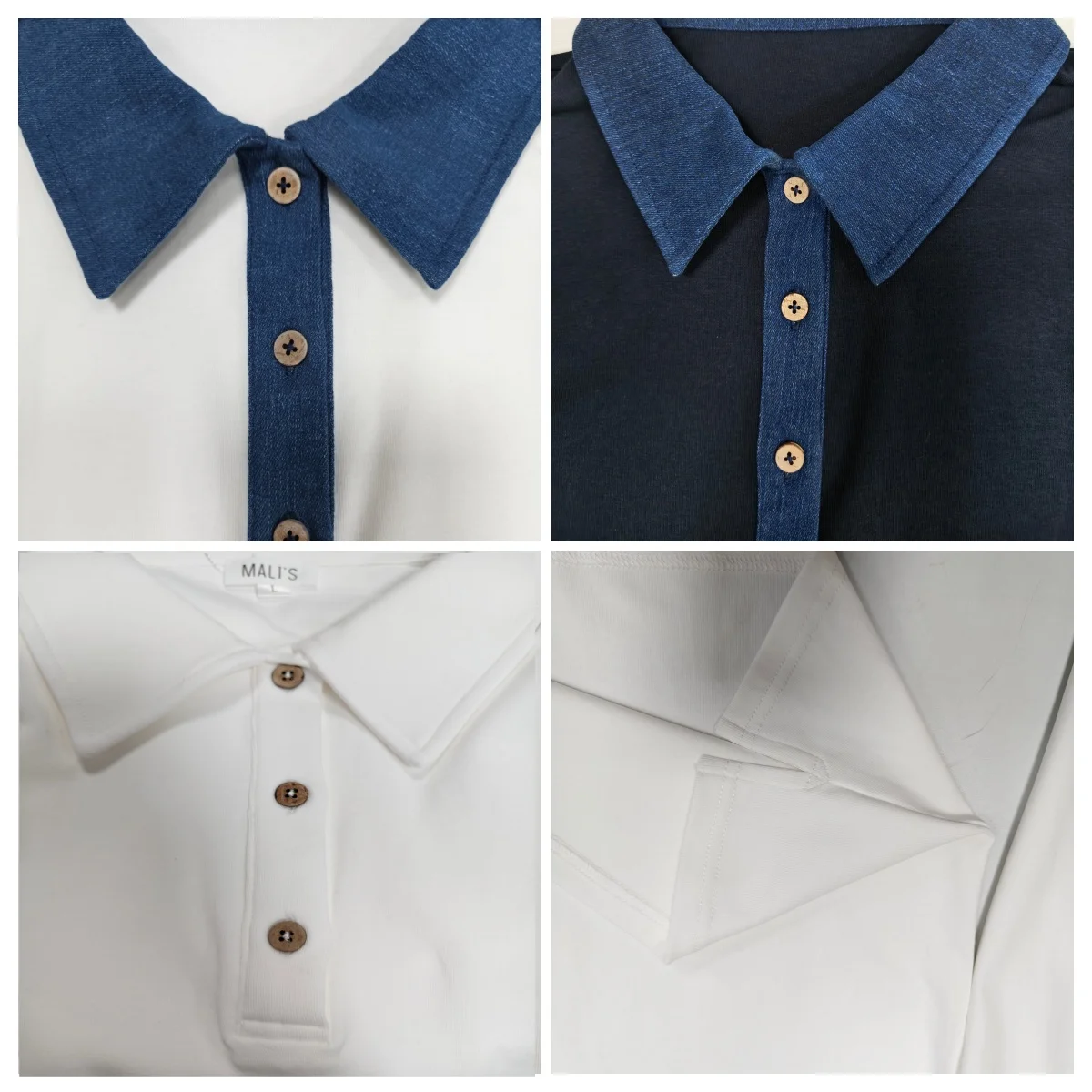 Mali's 2026 SS Women Clothes Elegant Polo Shirts Full Sleeves Boutique Top Fashion Lady Long Skirt High Quality Clothing