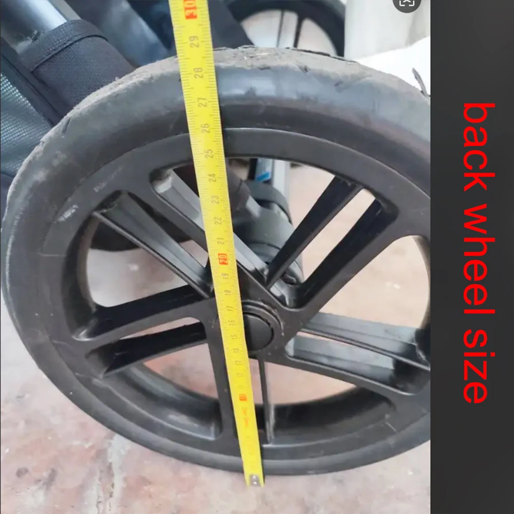 Custom Buggy Tire For Jane Muum Front Or Rear Wheel All Terrain Tyre Cover PU Tubeless Wheel Casing Baby Stroller Accessories