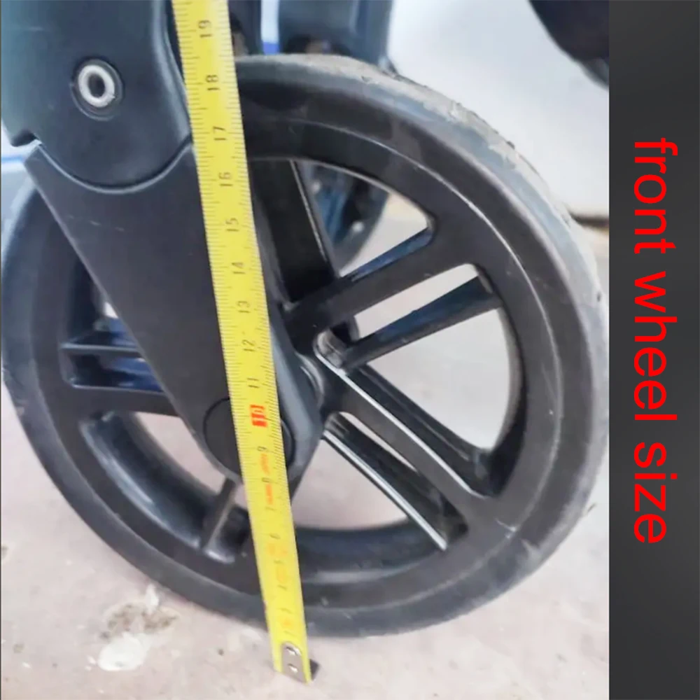 Custom Buggy Tire For Jane Muum Front Or Rear Wheel All Terrain Tyre Cover PU Tubeless Wheel Casing Baby Stroller Accessories
