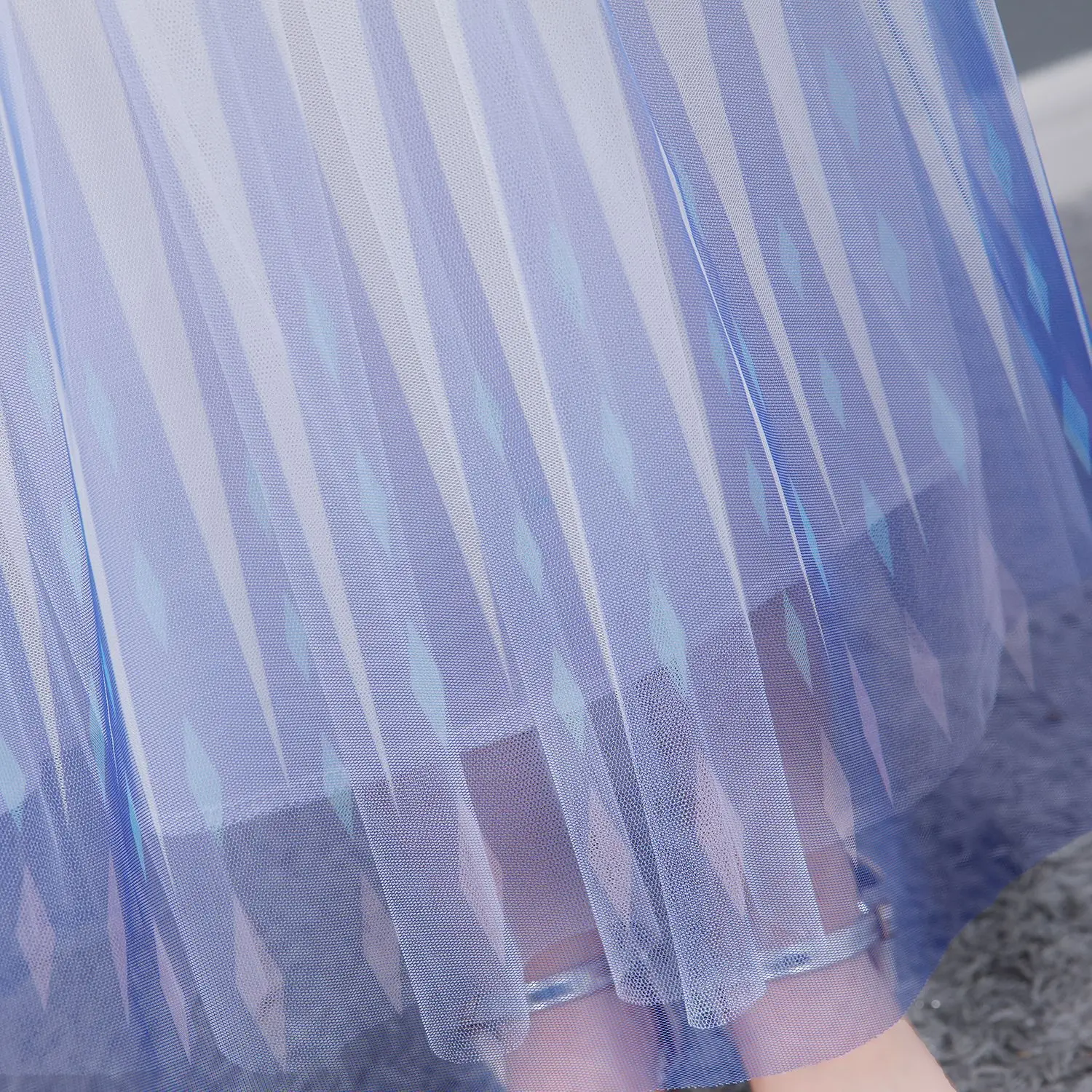 Classic Movie Elsa White Cute Lightweight Breathable Girls Princess Dress + Accessories Halloween Birthday Holiday Party Dress
