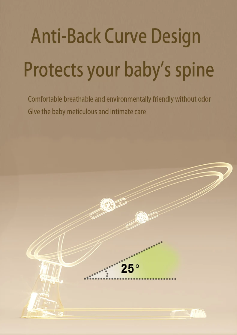 Electric Bluetooth Baby Cradle with Mosquito Net Bluetooth Music Baby Rocking Chair Multifunctional Baby Crib for Newborns 2024