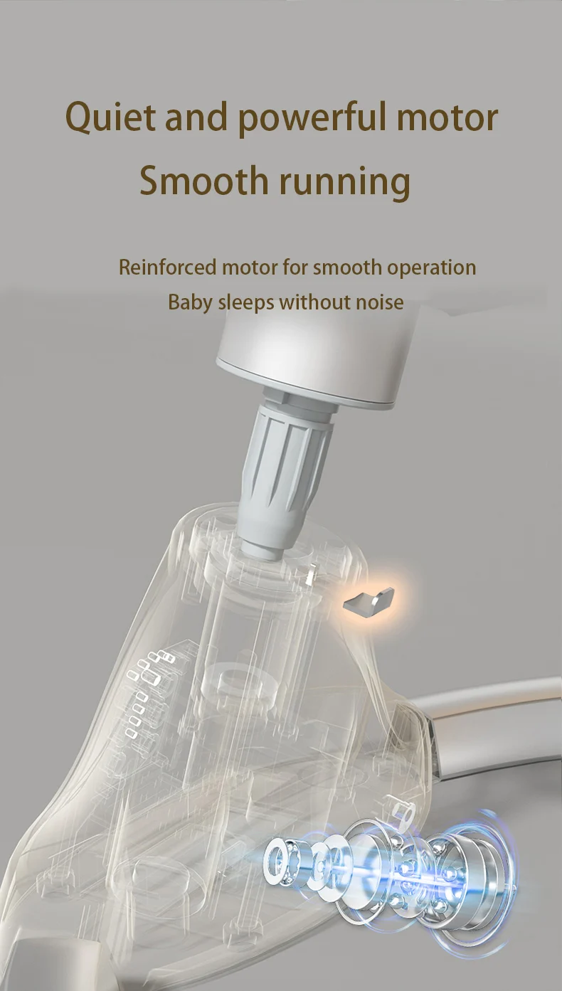 Electric Bluetooth Baby Cradle with Mosquito Net Bluetooth Music Baby Rocking Chair Multifunctional Baby Crib for Newborns 2024