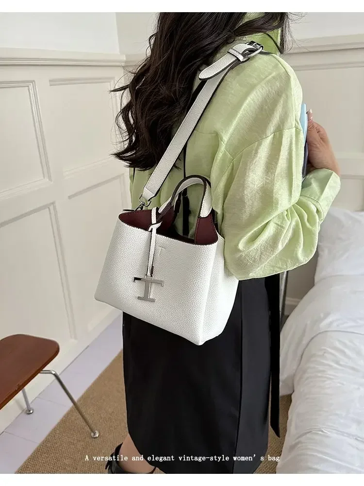 Unique Classic Elegant Diaper Bag: Luxury Crossbody Handbag For Women With Vintage Leather Look And Large Capacity Messenger