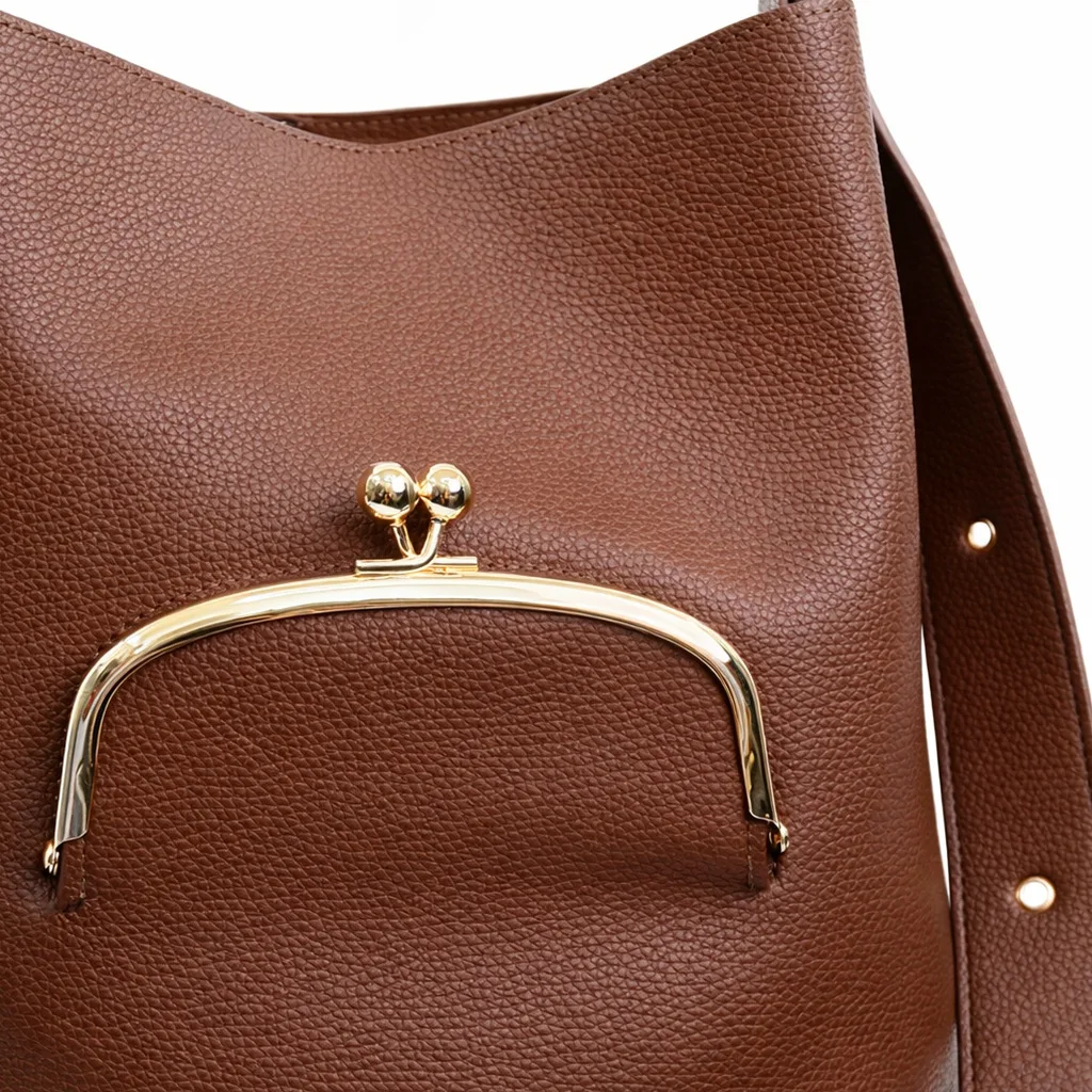 Diaper Bag Luxury Leather Crossbody Handbag For Women High-End Minimalist Trendy Design Classic Elegant Commuter Bag