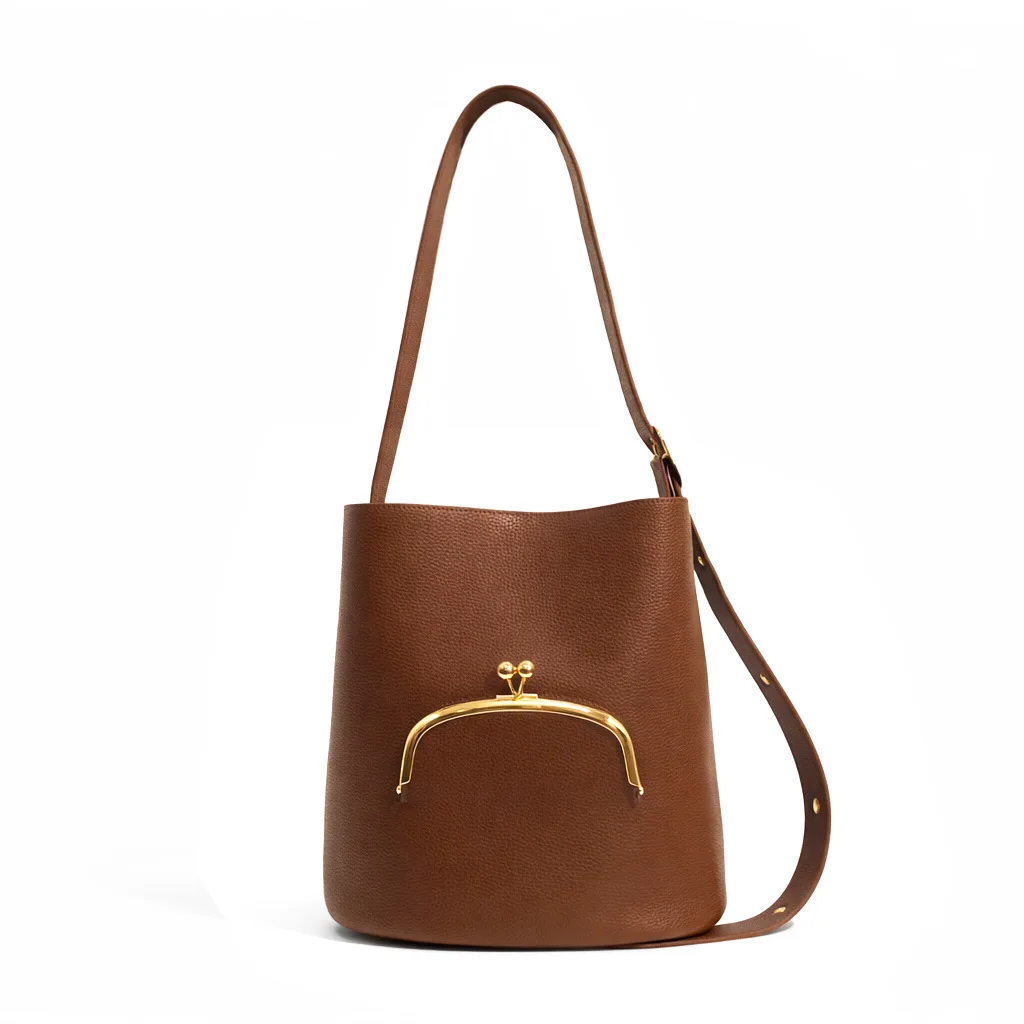 Diaper Bag Luxury Leather Crossbody Handbag For Women High-End Minimalist Trendy Design Classic Elegant Commuter Bag
