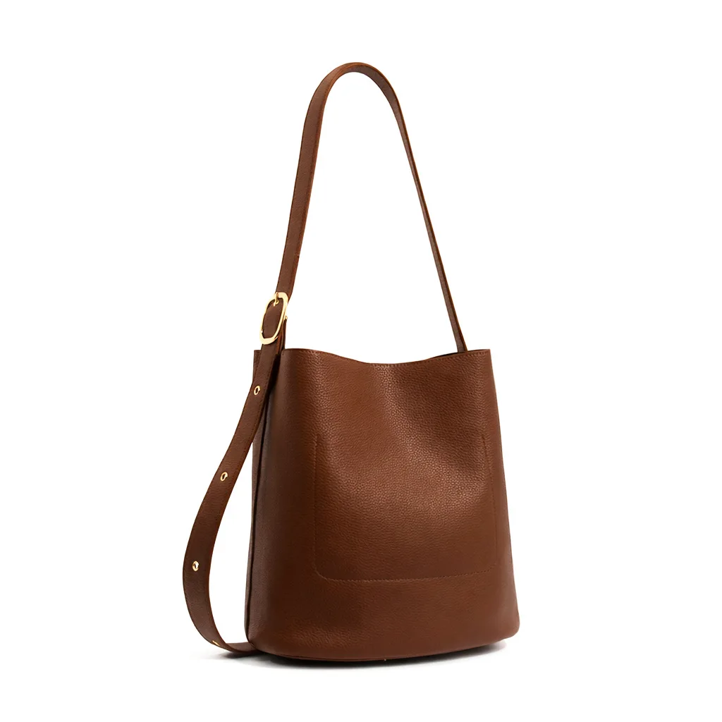 Diaper Bag Luxury Leather Crossbody Handbag For Women High-End Minimalist Trendy Design Classic Elegant Commuter Bag
