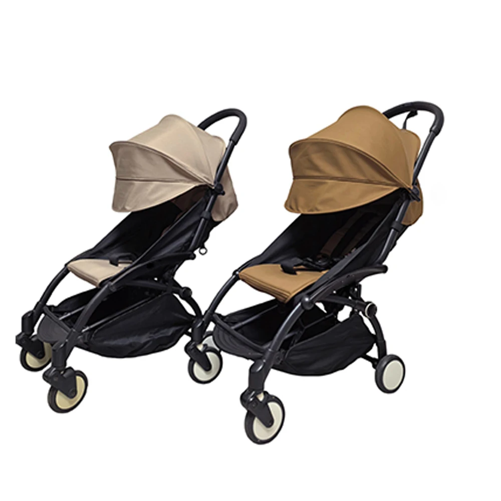 New 2pcs/Set Stroller Cover Hood&Cushion 6+ Extended Canopy With Pillow Seat Liner Replacement Kit YOYO3/YOYO2 Accessories
