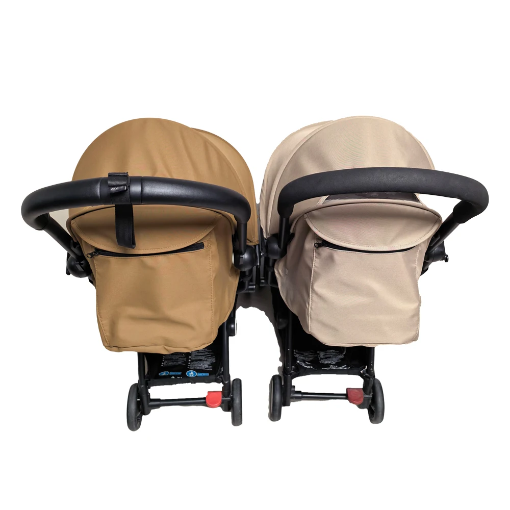New 2pcs/Set Stroller Cover Hood&Cushion 6+ Extended Canopy With Pillow Seat Liner Replacement Kit YOYO3/YOYO2 Accessories