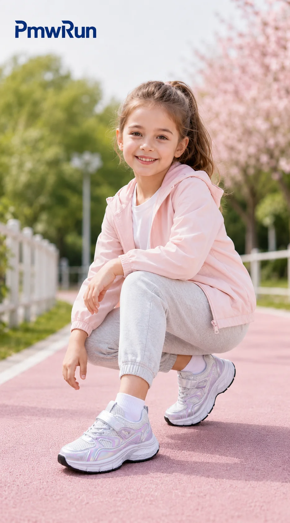 PU Leather Sport Shoes For Children Trend Fashion Teenager Kid's Sneakers Anti-slippery Breathable Boy's Girl's Running Footwear