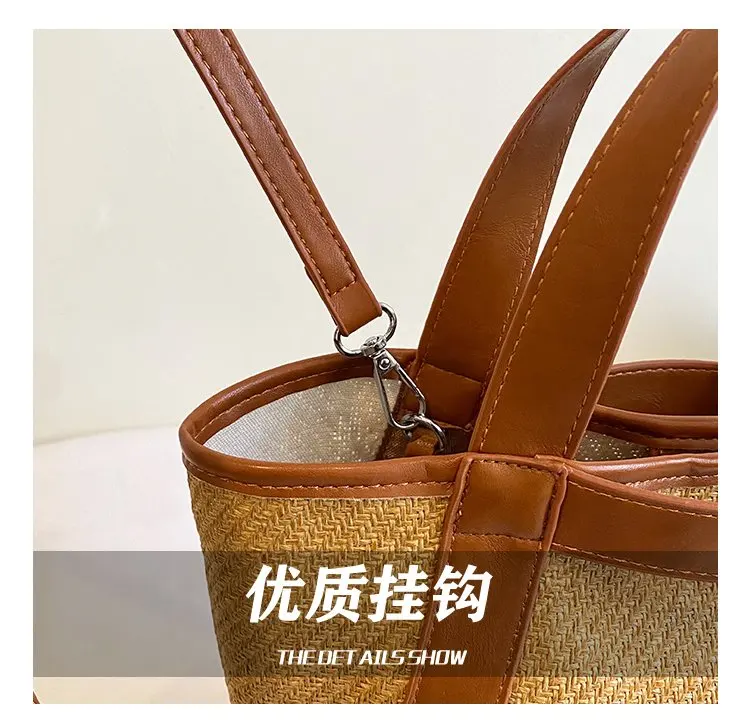 Vintage Elegant Diaper Bag For Ladies Leather Handbag Crossbody Unique Stylish Casual Simple High End Minimalist Shoulder