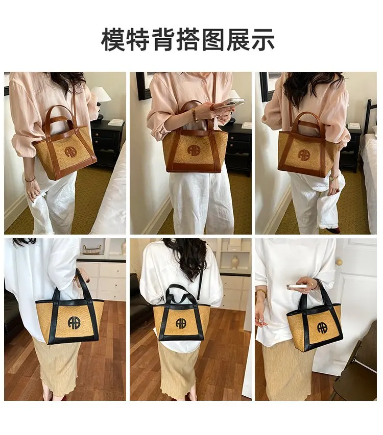 Vintage Elegant Diaper Bag For Ladies Leather Handbag Crossbody Unique Stylish Casual Simple High End Minimalist Shoulder