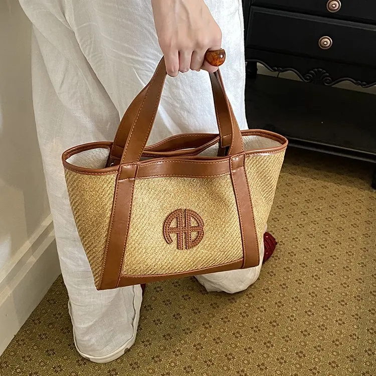 Vintage Elegant Diaper Bag For Ladies Leather Handbag Crossbody Unique Stylish Casual Simple High End Minimalist Shoulder