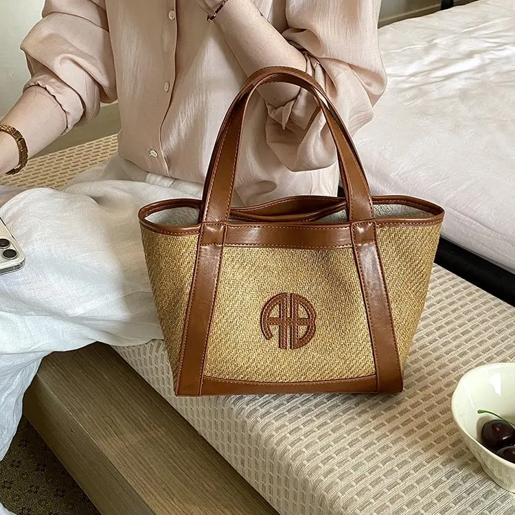 Vintage Elegant Diaper Bag For Ladies Leather Handbag Crossbody Unique Stylish Casual Simple High End Minimalist Shoulder