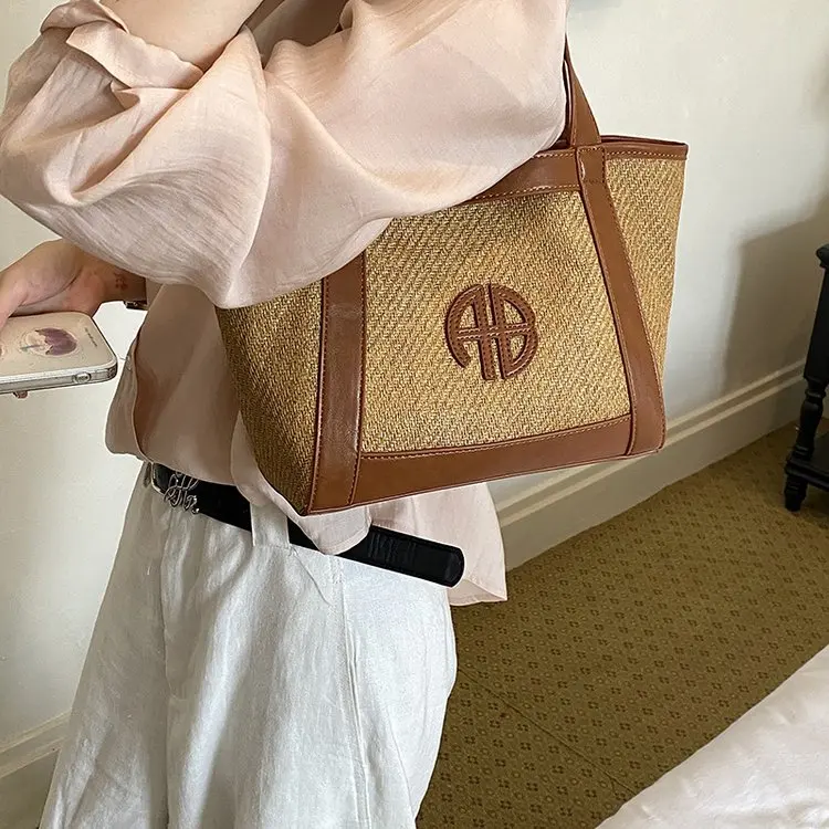 Vintage Elegant Diaper Bag For Ladies Leather Handbag Crossbody Unique Stylish Casual Simple High End Minimalist Shoulder